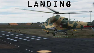 DCS | Mi-24 landing tutorial