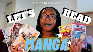 reading manga for the first time