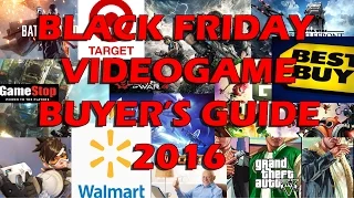 Black Friday 2016: Guide to the Cheapest Games and Consoles