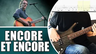 Encore et encore - Francis Cabrel | Bass cover with tabs #32