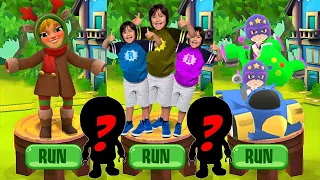 Tag with Ryan vs Subway Surfers World Tour Iceland vs CKN Toys: Car Hero Run - Clementine Unlocked