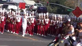 Arcadia HS Marching Band Parade 2010 in Napa, "March of the Women Marines"