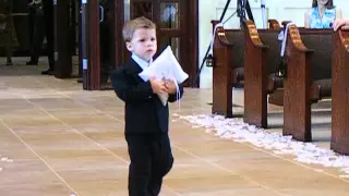 Cutest Ring Bearer EVER!!