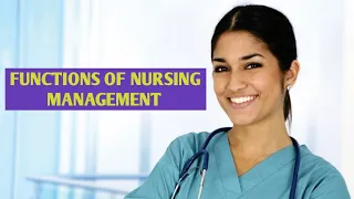 Function Of Nursing Management #POSDCORB