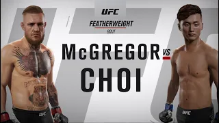 UFC Conor Mcgregor VS Doo Ho Choi Beat the Super Boy!