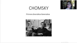 Introducción a la Gramática generativa. Chomsky.Procesos psicológicos III