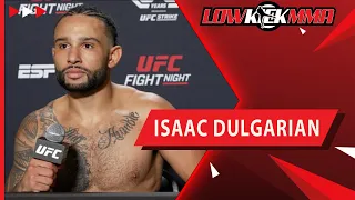 Isaac Dulgarian Breaks Down UFC Vegas 88 Return | Talks Battle Against Christian Rodriguez