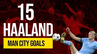 Erling Haaland All Manchester City Goals so far. Best of Haaland