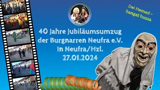 27.01.2024 Jubiläumsumzug in Neufra (Hohenzollern)