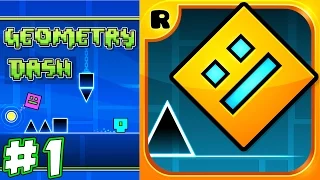 Geometry Dash epic failures!!! Ronald had really hard time passing levels !!!  | KID GAMING