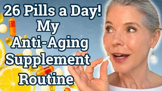 My Supplement Routine for Healthy Longevity & Glowing Skin at 64