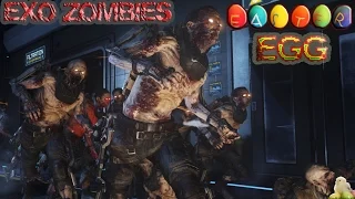 Exo Zombies Easter Egg ALL STEPS , Easiest way to get Deckers card