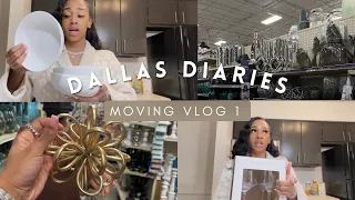 MOVING VLOG 1: Shop With Me For My New Apartment + Haul (HomeGoods + AtHome)