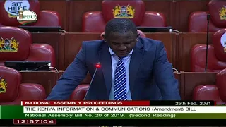 NATIONAL ASSEMBLY PROCEEDINGS 25TH FEBRUARY 2021 MORNING SESSION