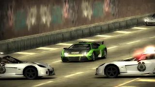 Need For Speed: Most Wanted | Police Pursuit | Lamborghini Murciélago | Heat 5