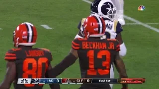 Odell Beckham & Jarvis Landry vs Aqib Talib & Marcus Peters (2019) WR vs CB