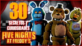 30 SECRETOS Y CURIOSIDAES de LA PELÍCULA DE FNAF (Five Nights at Freddys) B Yelion