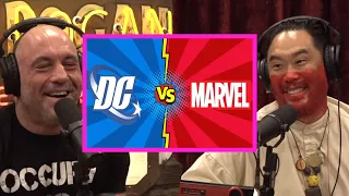 MARVEL vs DC - Who Is Better? | Joe Rogan & David Choe #jre