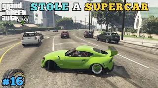 I STOLE A SUPERCAR FOR MAFIA BOSS | GTA V GAMEPLAY #16
