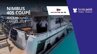 Nimbus 405 Coupé Walkarround Cannes Yachting Festival 2023