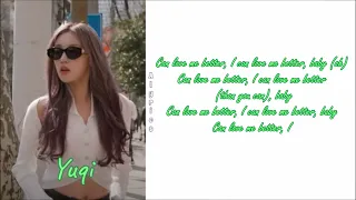 YUQI of (G)I-DLE - 'Flowers / Miley Cyrus' (Cover) LYRICS