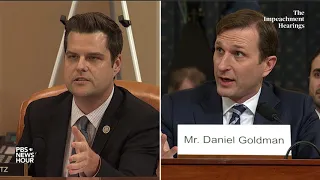 WATCH: Rep. Matt Gaetz’s full questioning of committee lawyers | Trump's first impeachment