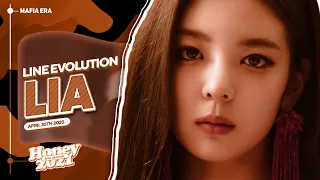 LIA (ITZY) — Line Evolution (Title Tracks until 'In The Morning')