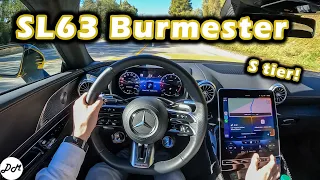 2022 Mercedes-Benz SL – Burmester High-End 3D 17-speaker Surround Sound System Review (AMG SL63)