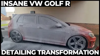 Cleaning a Dirty Volkswagen Golf R MK7 | Deep clean | Paint correction & polish | Ceramic coating