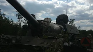 Prezentacja czołgu T-55