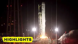 Antares Rocket Launches to ISS!