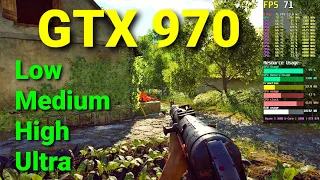 Battlefield V | GTX 970 | Low/Medium/High/Ultra | Performance Test