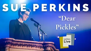 Sue Perkins reads a tribute to her beloved dog Pickles