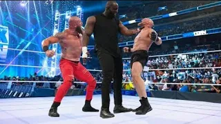 No Body Can STOP The Nigerian Giant Omos WWE 2023 Omos vs The Monster Braun Strowman vs Brock Lesnar