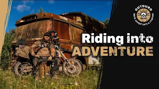 SOLO Motorcycle Camping, Mud & Hot Bath / Rihards Grunte / S1E5 / OUTDURO