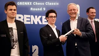GRENKE Chess Classic 2018 | Impressions Round 9 | Fabiano Caruana is the Tournament Winner!