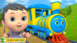 Wheels On The Train + More Cartoon Rhymes & Baby Songs for Kids by Little Treehouse