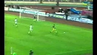 Беларусь - Украина 0:2. Отбор ЧМ-2002 (полный матч).