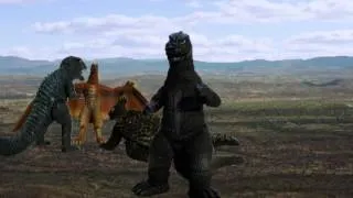 Godzilla and Friends do the Harlem Shake