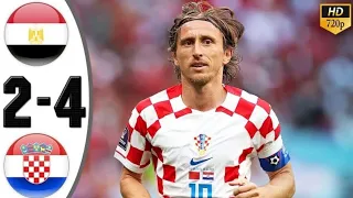 Croatia vs Egypt 4-2 Highlights & All Goals - Friendly Match 2024