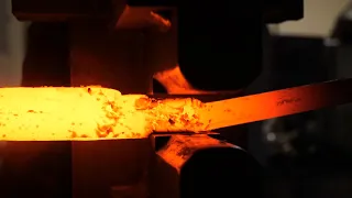 Forging A Knife From Cy Swan's Twist Damascus 2