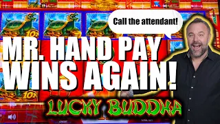 10x Multiplier for a HUGE Hand Pay!  Lucky Buddha!