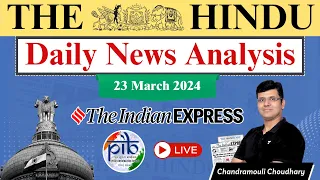 The Hindu News Analysis | 23 March 2024 | Current Affairs Today | Unacademy UPSC