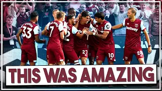 Love it when we beat Chelsea | Moyes has midfield options at last!! | West Ham 3-1 Chelsea review!