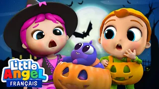 La Nuit d'Halloween 🎃 Comptines pour Bébé | Little Angel Français