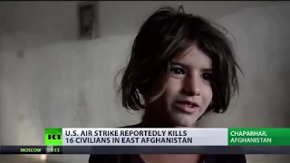 Afghan witnesses say 10 killed in US airstrike