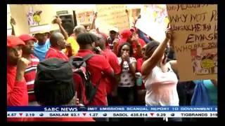 Communication Workers Union march: Jabulani Ncube