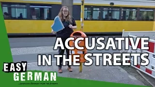 What do I see in the Streets (accusative exercise) | Super Easy German (41)