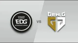 GEN vs EDG Game 1 HIGHLIGHTS   Semifinals Day 2   Worlds 2021