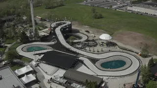 POV ride on the 3-story go kart track in Clinton Township